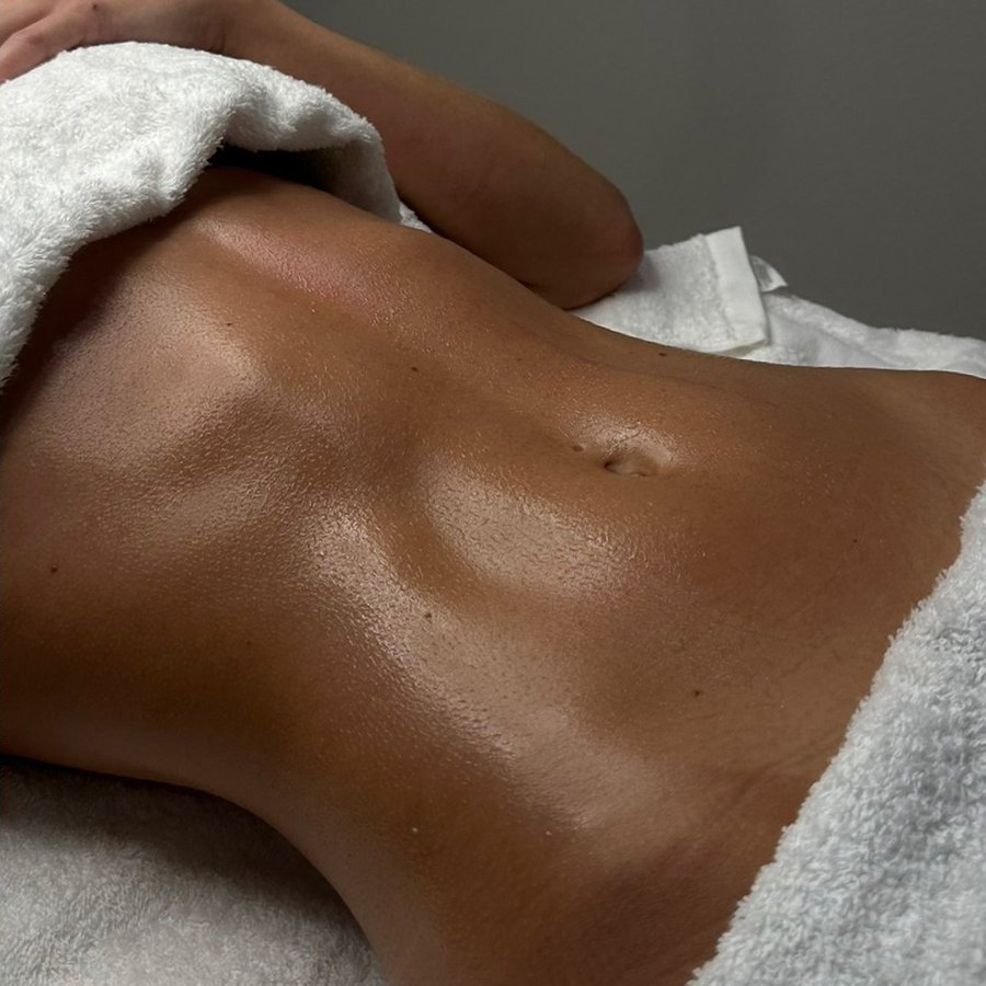 Body contouring result after treatment